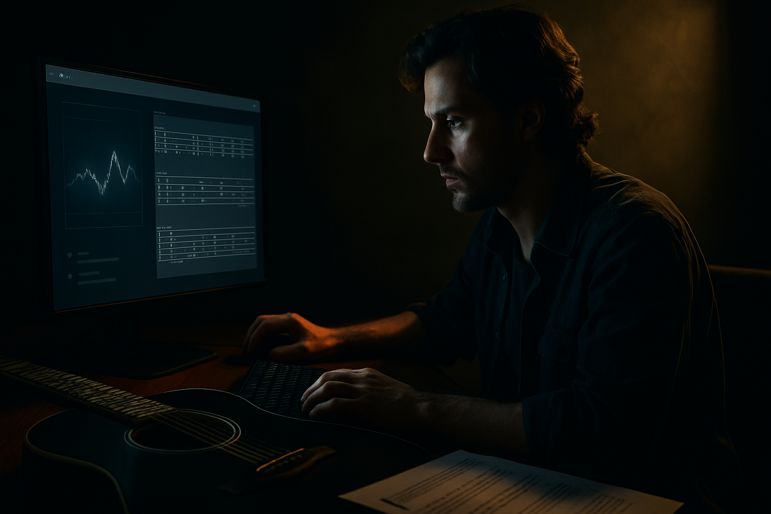 AI Music Generator With Guitar Tab Export: Why MelodAI Is the Only One That Ships Tabs