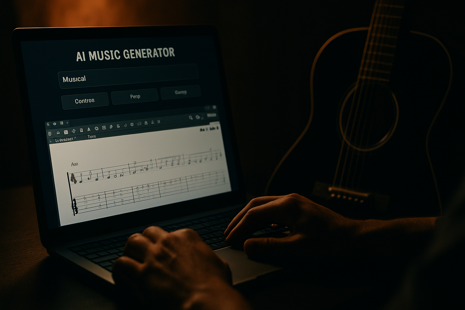 AI Music Generator That Exports Guitar Pro Files: MelodAI Explained